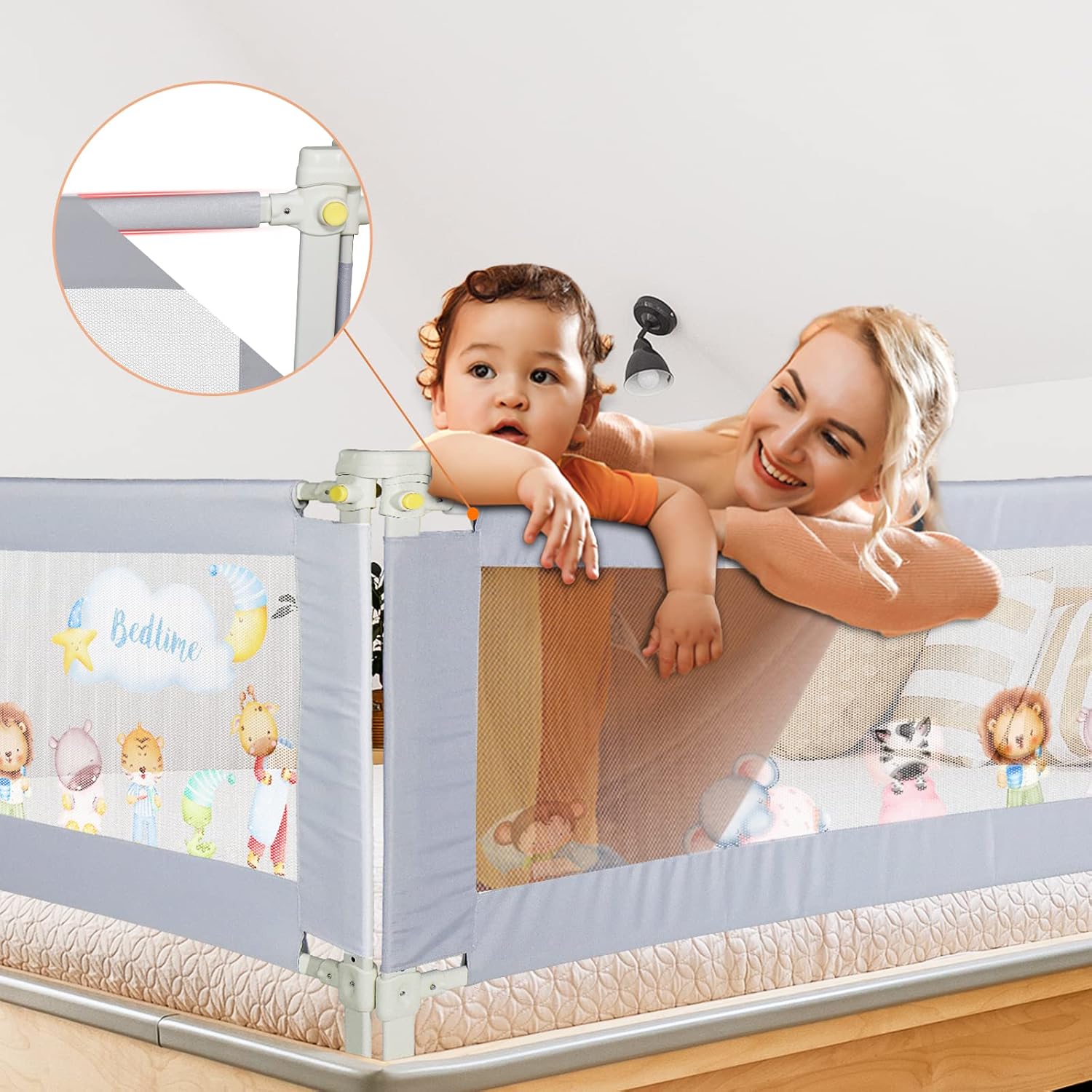 Barrera de Cama Infantil 180cm Barrera de Cama Infantil 180cm